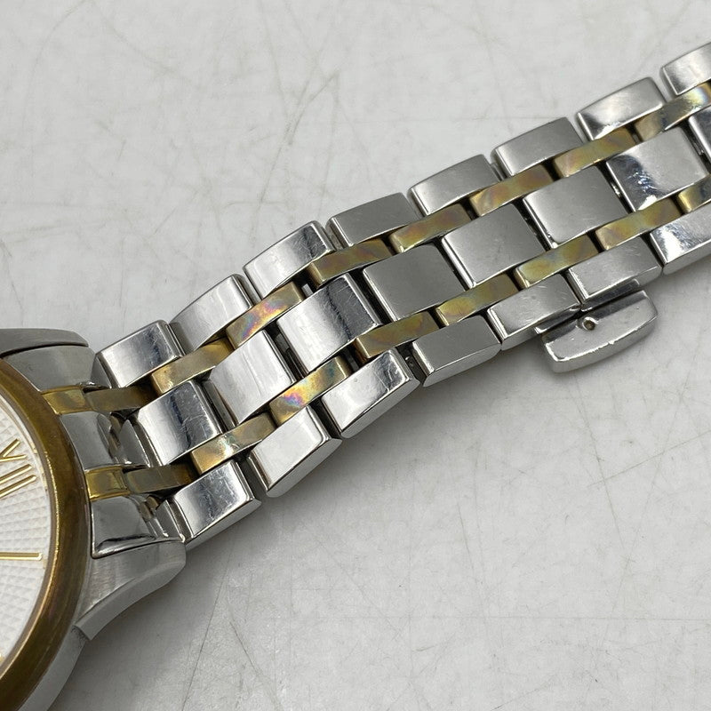 【中古品】【メンズ/レディース】 TISSOT ティソ T099207A CHEMIN DES TOURELLES POWERMATIC 80 MOTHER OF PEARL DIAL AUTOMATIC DATE WATCH 時計 197-260813-kh-01-izu カラー：シルバー×ゴールド 万代Net店