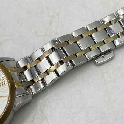 【中古品】【メンズ/レディース】 TISSOT ティソ T099207A CHEMIN DES TOURELLES POWERMATIC 80 MOTHER OF PEARL DIAL AUTOMATIC DATE WATCH 時計 197-260813-kh-01-izu カラー：シルバー×ゴールド 万代Net店