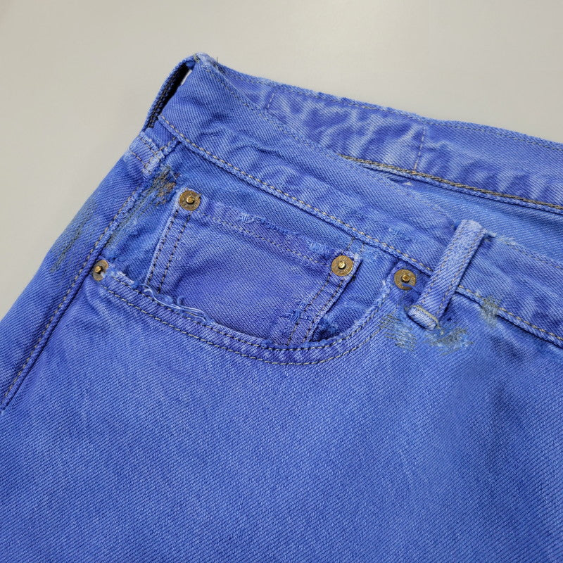 【中古品】【メンズ】 LEVI'S リーバイス 26-030-610-0144-1-0 JOURNAL STANDARD ジャーナル スタンダード 別注 BLUE DENIM PANTS ブルー デニム パンツ ボトムス ズボン 158-260812-cs-13-izu カラー：ブルー 万代Net店