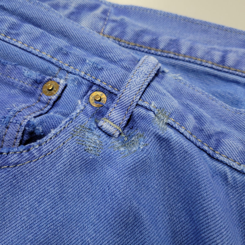 【中古品】【メンズ】 LEVI'S リーバイス 26-030-610-0144-1-0 JOURNAL STANDARD ジャーナル スタンダード 別注 BLUE DENIM PANTS ブルー デニム パンツ ボトムス ズボン 158-260812-cs-13-izu カラー：ブルー 万代Net店