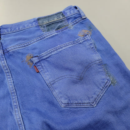 【中古品】【メンズ】 LEVI'S リーバイス 26-030-610-0144-1-0 JOURNAL STANDARD ジャーナル スタンダード 別注 BLUE DENIM PANTS ブルー デニム パンツ ボトムス ズボン 158-260812-cs-13-izu カラー：ブルー 万代Net店