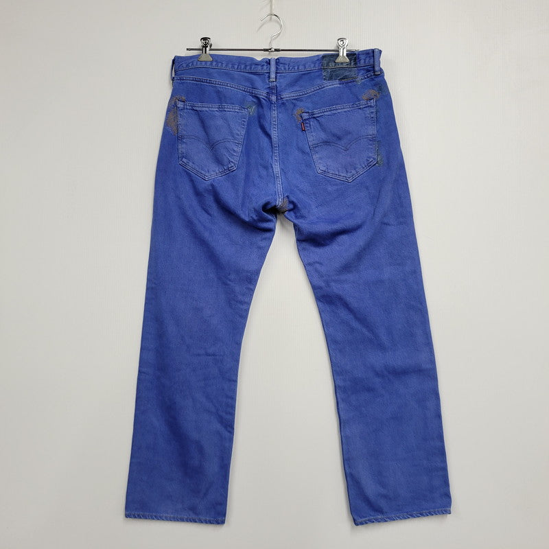 【中古品】【メンズ】 LEVI'S リーバイス 26-030-610-0144-1-0 JOURNAL STANDARD ジャーナル スタンダード 別注 BLUE DENIM PANTS ブルー デニム パンツ ボトムス ズボン 158-260812-cs-13-izu カラー：ブルー 万代Net店