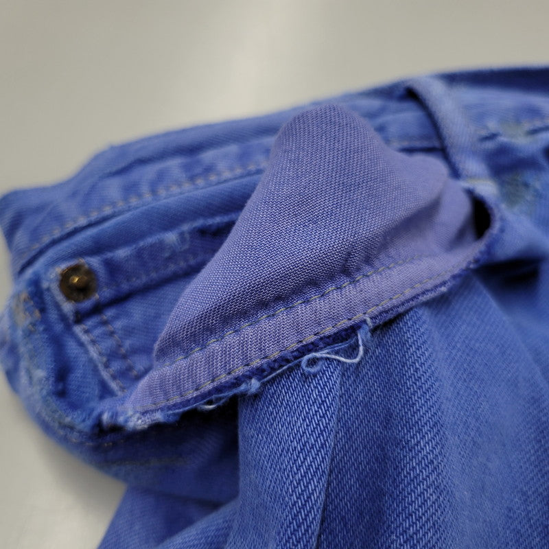 【中古品】【メンズ】 LEVI'S リーバイス 26-030-610-0144-1-0 JOURNAL STANDARD ジャーナル スタンダード 別注 BLUE DENIM PANTS ブルー デニム パンツ ボトムス ズボン 158-260812-cs-13-izu カラー：ブルー 万代Net店