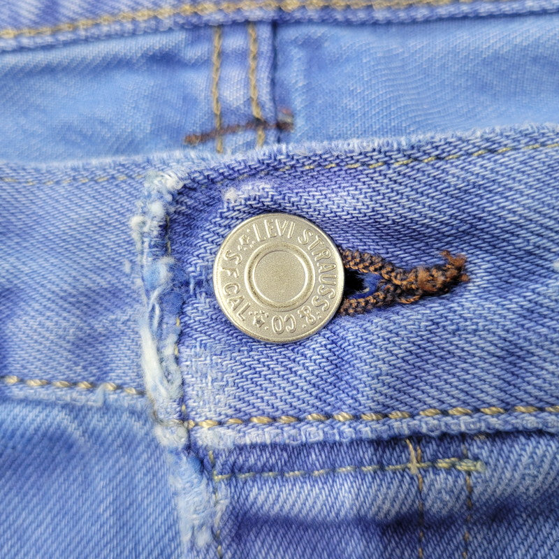 【中古品】【メンズ】 LEVI'S リーバイス 26-030-610-0144-1-0 JOURNAL STANDARD ジャーナル スタンダード 別注 BLUE DENIM PANTS ブルー デニム パンツ ボトムス ズボン 158-260812-cs-13-izu カラー：ブルー 万代Net店