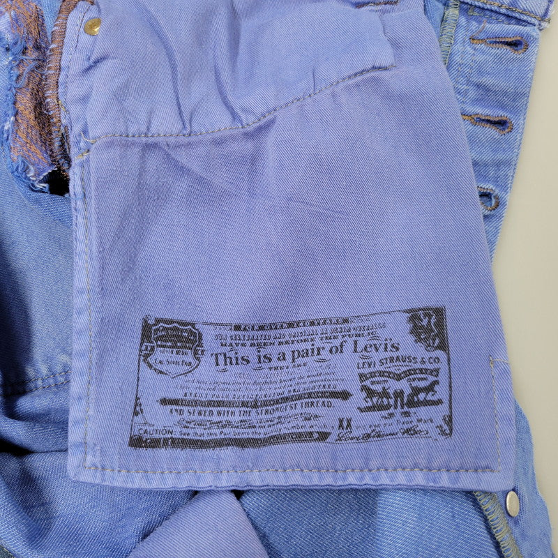 【中古品】【メンズ】 LEVI'S リーバイス 26-030-610-0144-1-0 JOURNAL STANDARD ジャーナル スタンダード 別注 BLUE DENIM PANTS ブルー デニム パンツ ボトムス ズボン 158-260812-cs-13-izu カラー：ブルー 万代Net店