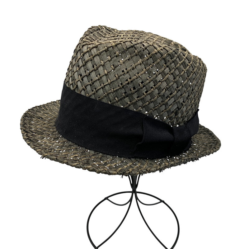 【中古品】【メンズ/レディース】 DRY BONES ドライボーンズ GAMBLER HAT ギャンブラー ハット 帽子 185-260824-ya-23-izu サイズ：60 カラー：ライトブラウン系 万代Net店