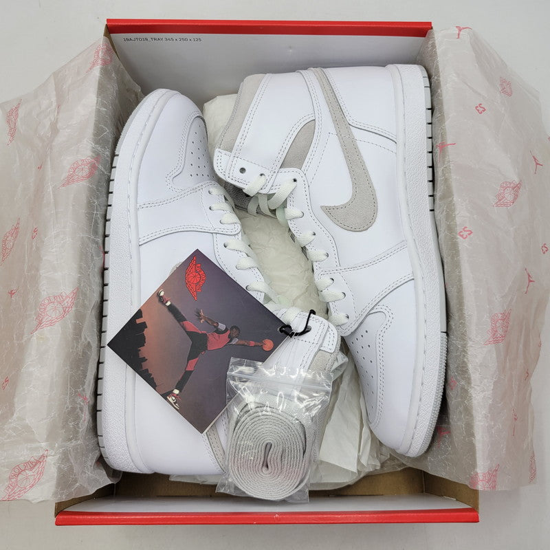【中古美品】【メンズ】 NIKE ナイキ BQ4422-100 AIR JORDAN 1 HIGH 85 エア ジョーダン ワン ハイ スニーカー シューズ 靴 160-260812-cs-17-izu サイズ：29cm カラー：WHITE/NEUTRAL GREY 万代Net店