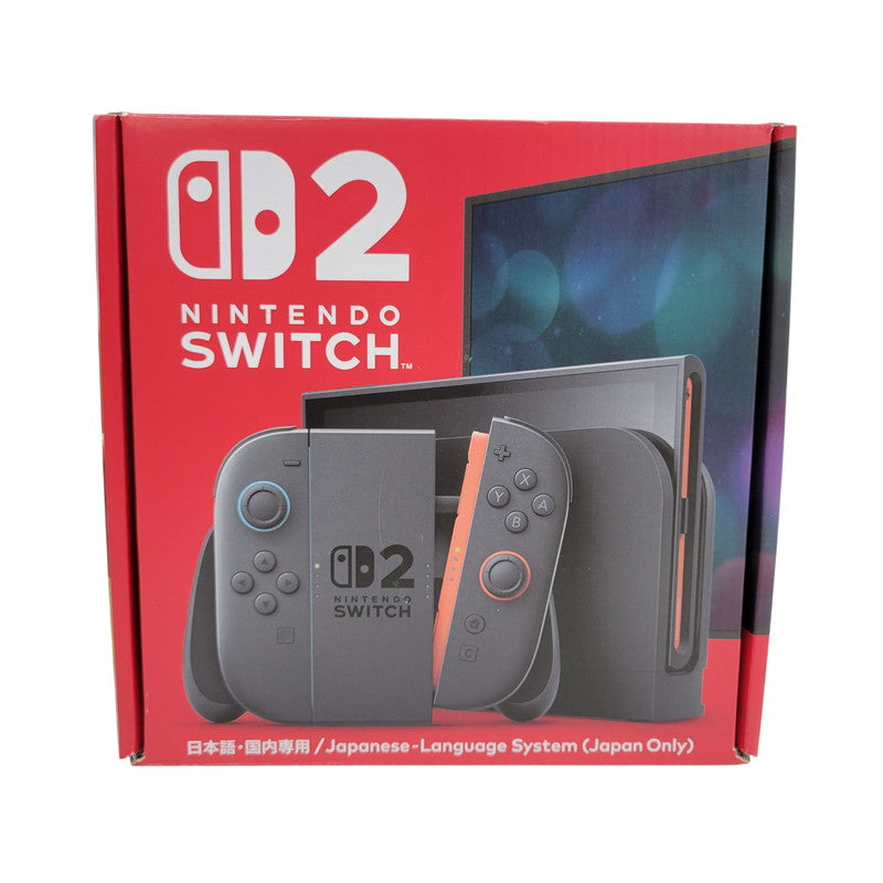 【中古美品】 【未使用】【ゲーム】Nintendo Switch 2 (日本語・国内専用) BEE-S-KB6CA(JPN) 任天堂 ニンテンドースイッチ2 本体 035-261003-as-01-izu 万代Net店