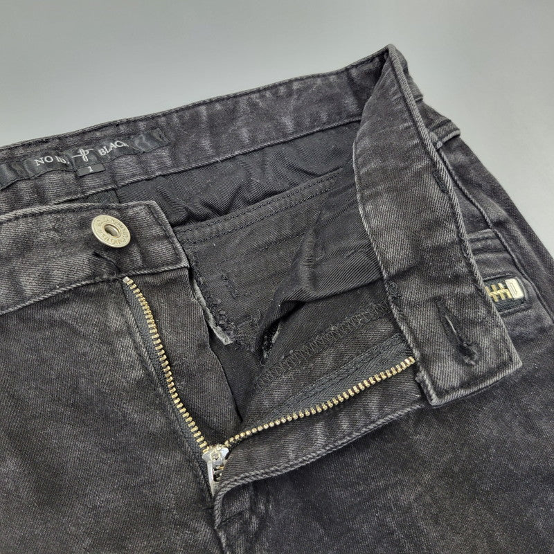【中古品】【メンズ】 NO ID. ノーアイディ BIKER PANTS 438070-764P バイカーパンツ 151-260824-as-10-izu サイズ：1 カラー：ブラック 万代Net店
