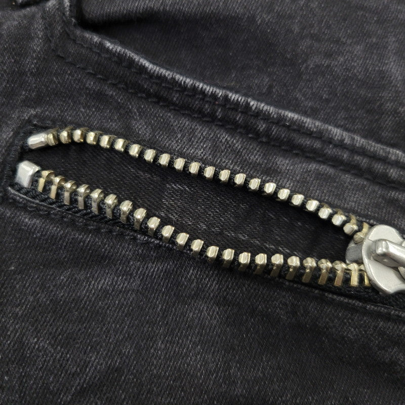 【中古品】【メンズ】 NO ID. ノーアイディ BIKER PANTS 438070-764P バイカーパンツ 151-260824-as-10-izu サイズ：1 カラー：ブラック 万代Net店