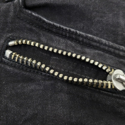 【中古品】【メンズ】 NO ID. ノーアイディ BIKER PANTS 438070-764P バイカーパンツ 151-260824-as-10-izu サイズ：1 カラー：ブラック 万代Net店