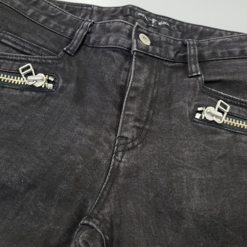 【中古品】【メンズ】 NO ID. ノーアイディ BIKER PANTS 438070-764P バイカーパンツ 151-260824-as-10-izu サイズ：1 カラー：ブラック 万代Net店