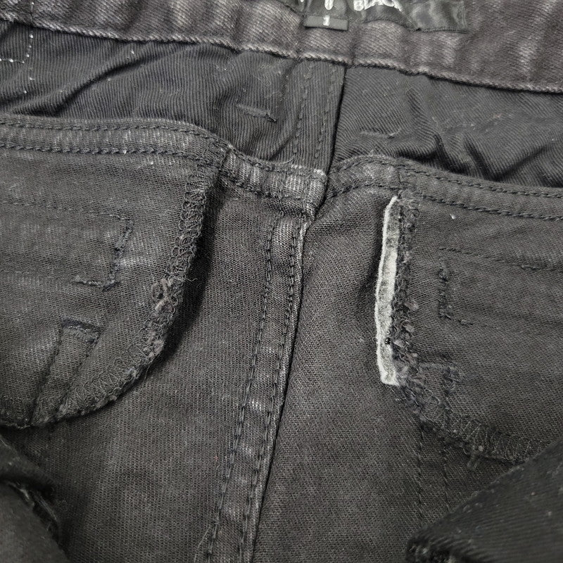 【中古品】【メンズ】 NO ID. ノーアイディ BIKER PANTS 438070-764P バイカーパンツ 151-260824-as-10-izu サイズ：1 カラー：ブラック 万代Net店