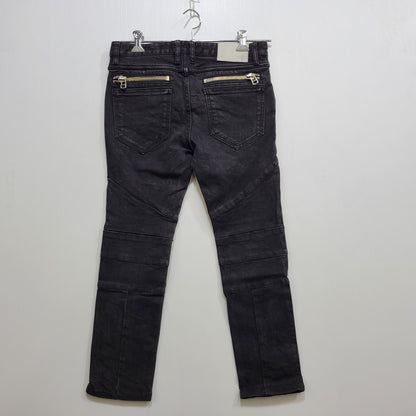 【中古品】【メンズ】 NO ID. ノーアイディ BIKER PANTS 438070-764P バイカーパンツ 151-260824-as-10-izu サイズ：1 カラー：ブラック 万代Net店
