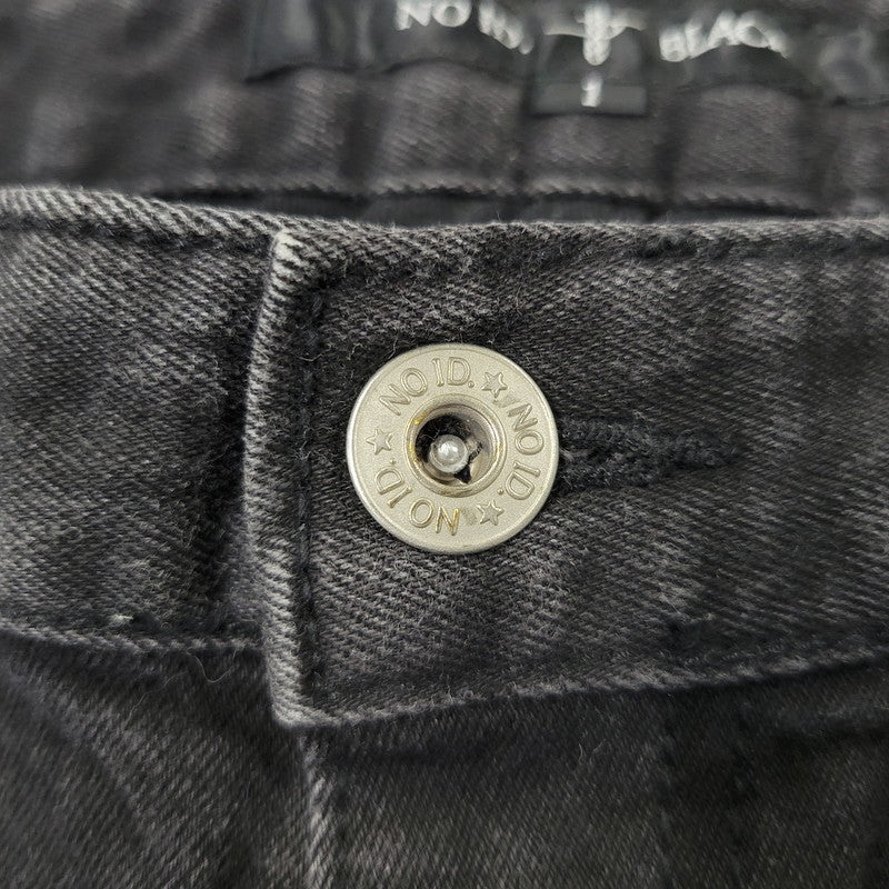 【中古品】【メンズ】 NO ID. ノーアイディ BIKER PANTS 438070-764P バイカーパンツ 151-260824-as-10-izu サイズ：1 カラー：ブラック 万代Net店