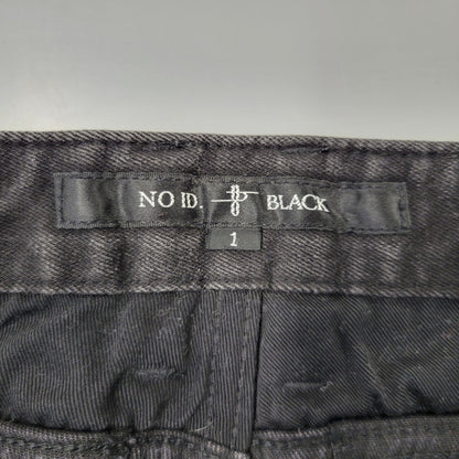 【中古品】【メンズ】 NO ID. ノーアイディ BIKER PANTS 438070-764P バイカーパンツ 151-260824-as-10-izu サイズ：1 カラー：ブラック 万代Net店