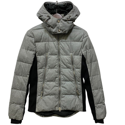 【中古品】【メンズ】 BUFFALO BOBS バッファローボブズ HVB6401 ZIPUP HOODED DOWN JACKET ジップ アップ フーデッド ダウン ジャケット アウター 140-260827-cs-9-izu サイズ：1 カラー：グレー 万代Net店