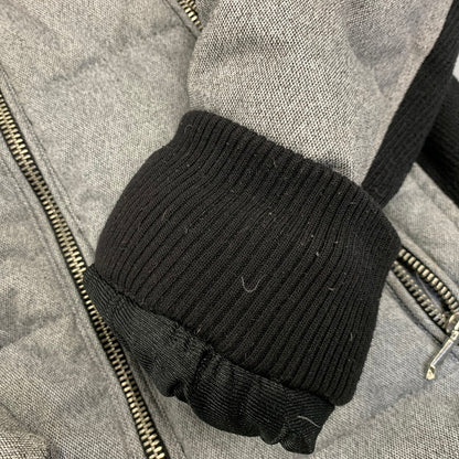【中古品】【メンズ】 BUFFALO BOBS バッファローボブズ HVB6401 ZIPUP HOODED DOWN JACKET ジップ アップ フーデッド ダウン ジャケット アウター 140-260827-cs-9-izu サイズ：1 カラー：グレー 万代Net店