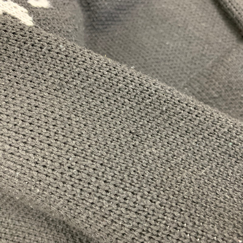 【中古品】【メンズ】 FEAR OF GOD ESSENTIALS フィアオブゴッド エッセンシャルズ LOGO KNIT HOODIE ロゴ ニット フーディー トップス 長袖 142-260825-cs-05-izu サイズ：S カラー：ブラック 万代Net店