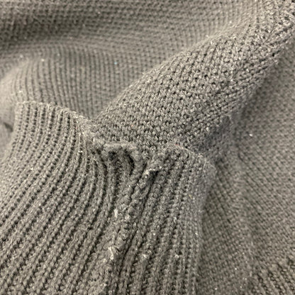 【中古品】【メンズ】 FEAR OF GOD ESSENTIALS フィアオブゴッド エッセンシャルズ LOGO KNIT HOODIE ロゴ ニット フーディー トップス 長袖 142-260825-cs-05-izu サイズ：S カラー：ブラック 万代Net店