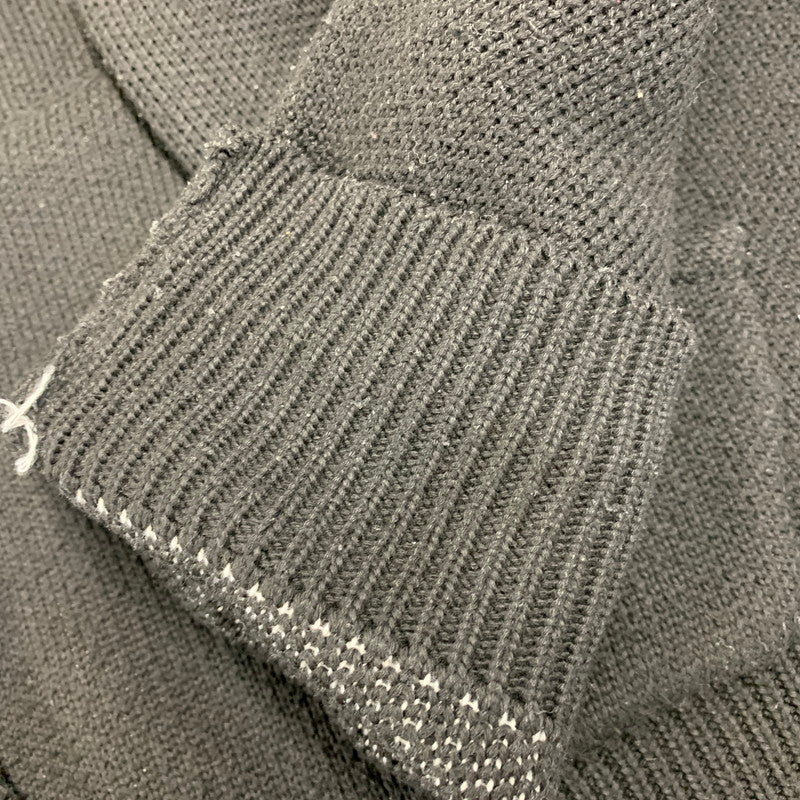 【中古品】【メンズ】 FEAR OF GOD ESSENTIALS フィアオブゴッド エッセンシャルズ LOGO KNIT HOODIE ロゴ ニット フーディー トップス 長袖 142-260825-cs-05-izu サイズ：S カラー：ブラック 万代Net店