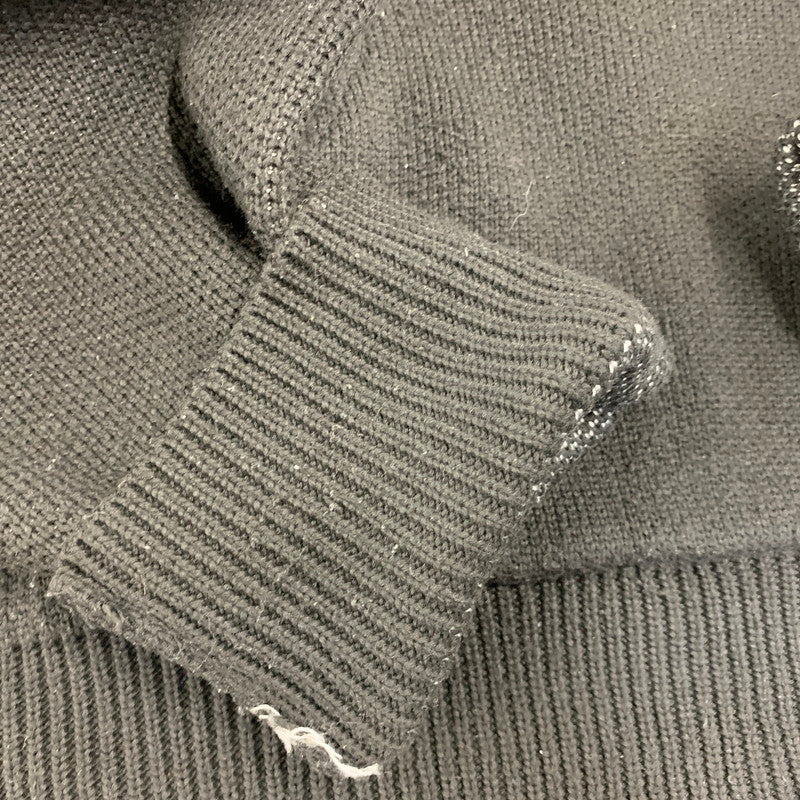 【中古品】【メンズ】 FEAR OF GOD ESSENTIALS フィアオブゴッド エッセンシャルズ LOGO KNIT HOODIE ロゴ ニット フーディー トップス 長袖 142-260825-cs-05-izu サイズ：S カラー：ブラック 万代Net店