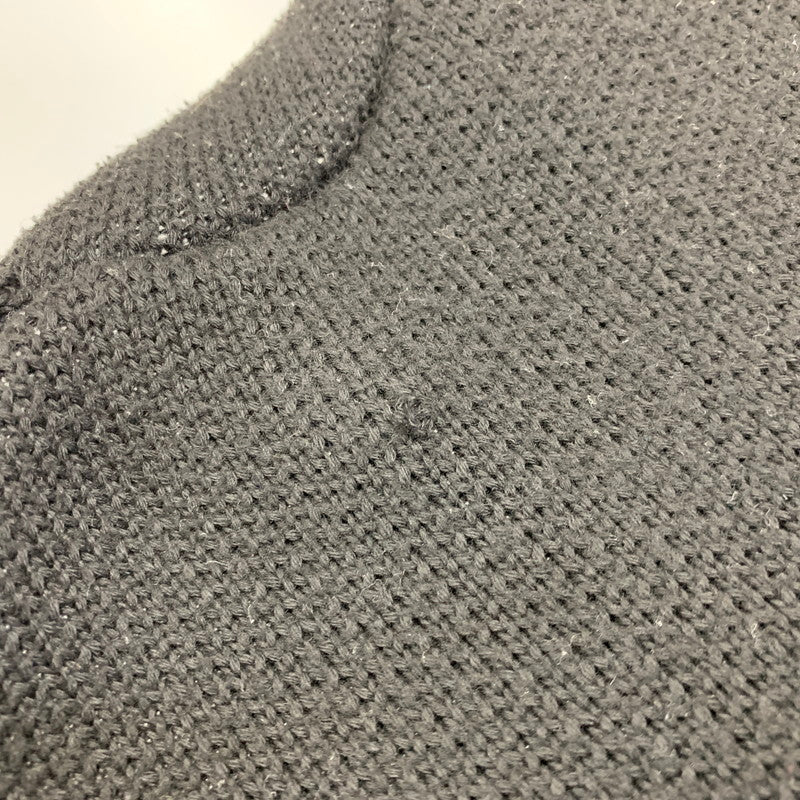 【中古品】【メンズ】 FEAR OF GOD ESSENTIALS フィアオブゴッド エッセンシャルズ LOGO KNIT HOODIE ロゴ ニット フーディー トップス 長袖 142-260825-cs-05-izu サイズ：S カラー：ブラック 万代Net店
