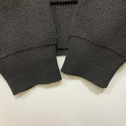 【中古品】【メンズ】 FEAR OF GOD ESSENTIALS フィアオブゴッド エッセンシャルズ LOGO KNIT HOODIE ロゴ ニット フーディー トップス 長袖 142-260825-cs-05-izu サイズ：S カラー：ブラック 万代Net店