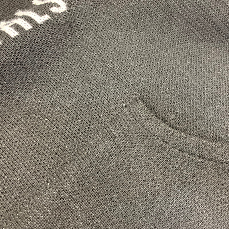 【中古品】【メンズ】 FEAR OF GOD ESSENTIALS フィアオブゴッド エッセンシャルズ LOGO KNIT HOODIE ロゴ ニット フーディー トップス 長袖 142-260825-cs-05-izu サイズ：S カラー：ブラック 万代Net店