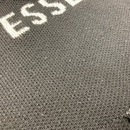 【中古品】【メンズ】 FEAR OF GOD ESSENTIALS フィアオブゴッド エッセンシャルズ LOGO KNIT HOODIE ロゴ ニット フーディー トップス 長袖 142-260825-cs-05-izu サイズ：S カラー：ブラック 万代Net店