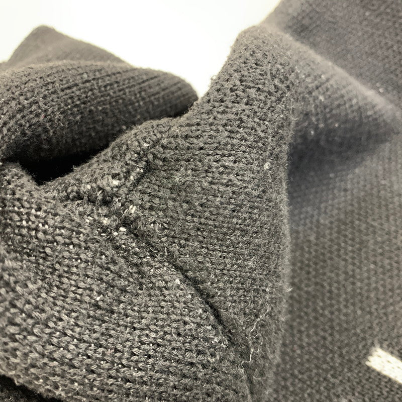 【中古品】【メンズ】 FEAR OF GOD ESSENTIALS フィアオブゴッド エッセンシャルズ LOGO KNIT HOODIE ロゴ ニット フーディー トップス 長袖 142-260825-cs-05-izu サイズ：S カラー：ブラック 万代Net店