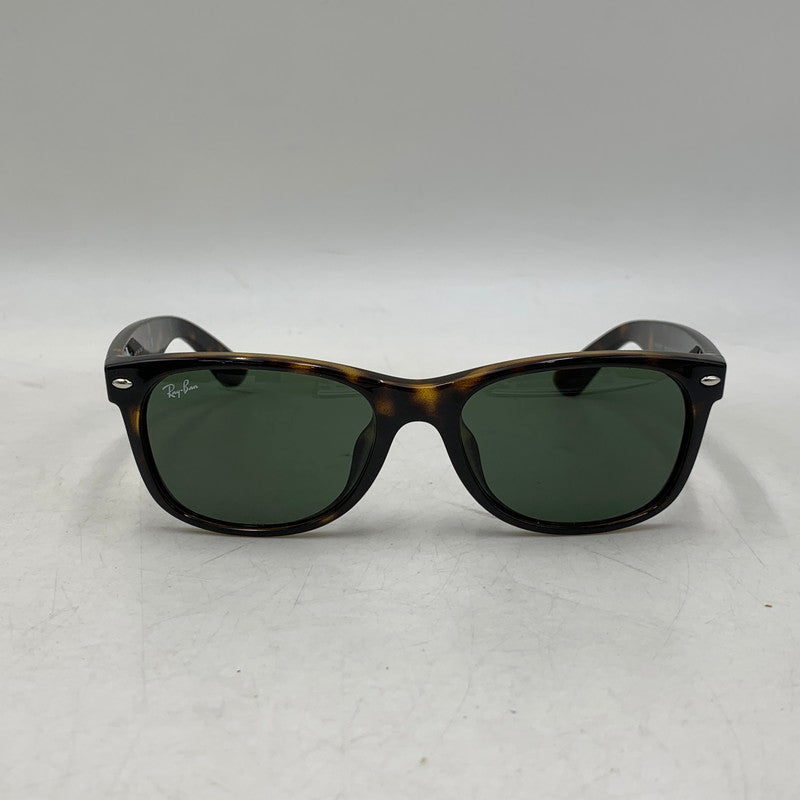 【中古品】【メンズ/レディース】 RAY-BAN レイバン RB2132-F NEW WAYFARER CLASSIC SUNGLASSES ニュー ウェイファーラー クラシック サングラス 203-260824-ya-30-izu サイズ：55口-18-140 カラー：ブラウン 万代Net店