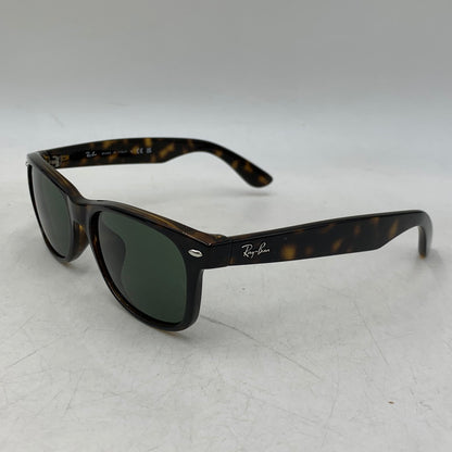 【中古品】【メンズ/レディース】 RAY-BAN レイバン RB2132-F NEW WAYFARER CLASSIC SUNGLASSES ニュー ウェイファーラー クラシック サングラス 203-260824-ya-30-izu サイズ：55口-18-140 カラー：ブラウン 万代Net店