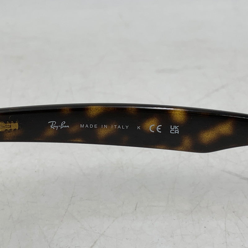 【中古品】【メンズ/レディース】 RAY-BAN レイバン RB2132-F NEW WAYFARER CLASSIC SUNGLASSES ニュー ウェイファーラー クラシック サングラス 203-260824-ya-30-izu サイズ：55口-18-140 カラー：ブラウン 万代Net店