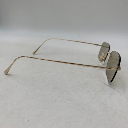 【中古品】【メンズ/レディース】 JINS TODAY ジンズ トゥデイ UTP-26S-177AC 26SS RIMLESS SUNGLASSES リムレス サングラス 203-260824-ya-31-izu サイズ：55口-17-142 カラー：ゴールド 万代Net店
