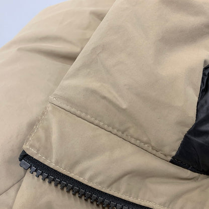 【中古品】【メンズ】 FIRST DOWN ファーストダウン F342520 WRAP DOWN PARKA DICROS MAURI ラップ ダウン パーカー ディクロス マウリ アウター 144-260825-cs-07-izu サイズ：M カラー：ベージュ×ブラック 万代Net店