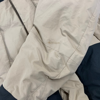 【中古品】【メンズ】 FIRST DOWN ファーストダウン F342520 WRAP DOWN PARKA DICROS MAURI ラップ ダウン パーカー ディクロス マウリ アウター 144-260825-cs-07-izu サイズ：M カラー：ベージュ×ブラック 万代Net店
