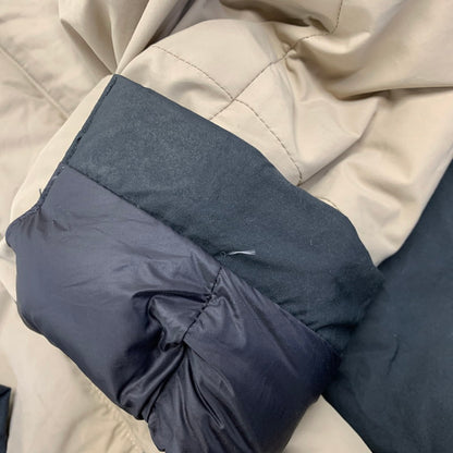 【中古品】【メンズ】 FIRST DOWN ファーストダウン F342520 WRAP DOWN PARKA DICROS MAURI ラップ ダウン パーカー ディクロス マウリ アウター 144-260825-cs-07-izu サイズ：M カラー：ベージュ×ブラック 万代Net店
