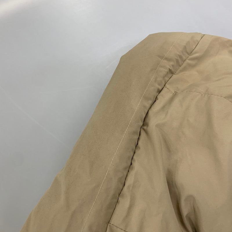【中古品】【メンズ】 FIRST DOWN ファーストダウン F342520 WRAP DOWN PARKA DICROS MAURI ラップ ダウン パーカー ディクロス マウリ アウター 144-260825-cs-07-izu サイズ：M カラー：ベージュ×ブラック 万代Net店