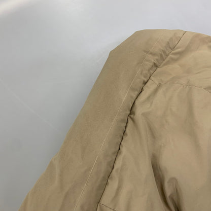 【中古品】【メンズ】 FIRST DOWN ファーストダウン F342520 WRAP DOWN PARKA DICROS MAURI ラップ ダウン パーカー ディクロス マウリ アウター 144-260825-cs-07-izu サイズ：M カラー：ベージュ×ブラック 万代Net店