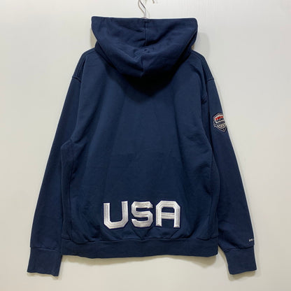 【中古品】【メンズ】 NIKE ナイキ DA0109-419 TEAM USA STANDARD ISSUE PULLOVER チーム ユーエスエー スタンダード イシュー プルオーバー トップス 長袖 148-260825-cs-04-izu サイズ：L カラー：ネイビー 万代Net店