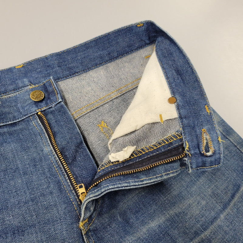 【中古品】【メンズ】 LEE RIDERS リー ライダース 42TALON STRAIGHT DENIM PANTS 241-0041 ストレートデニムパンツ ジーンズ USA製 ユニオンチケット 157-260824-as-08-izu カラー：インディゴ 万代Net店