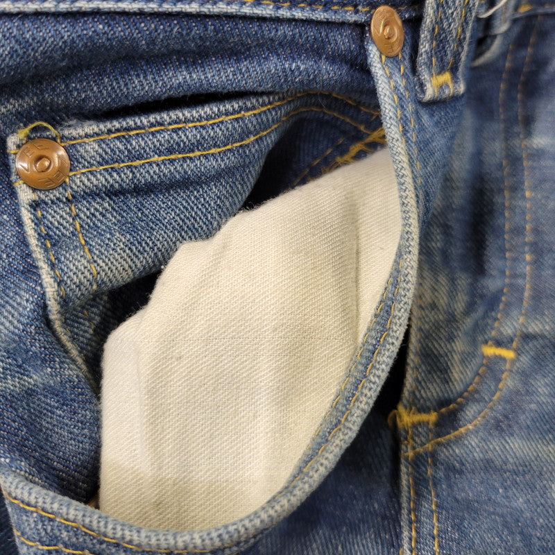 【中古品】【メンズ】 LEE RIDERS リー ライダース 42TALON STRAIGHT DENIM PANTS 241-0041 ストレートデニムパンツ ジーンズ USA製 ユニオンチケット 157-260824-as-08-izu カラー：インディゴ 万代Net店
