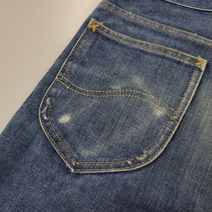 【中古品】【メンズ】 LEE RIDERS リー ライダース 42TALON STRAIGHT DENIM PANTS 241-0041 ストレートデニムパンツ ジーンズ USA製 ユニオンチケット 157-260824-as-08-izu カラー：インディゴ 万代Net店
