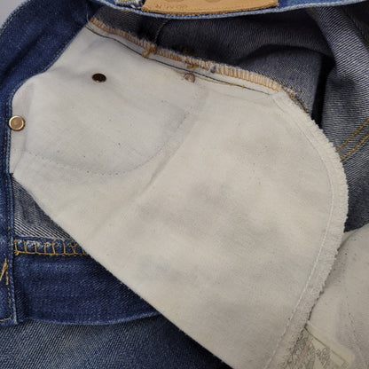 【中古品】【メンズ】 LEE RIDERS リー ライダース 42TALON STRAIGHT DENIM PANTS 241-0041 ストレートデニムパンツ ジーンズ USA製 ユニオンチケット 157-260824-as-08-izu カラー：インディゴ 万代Net店