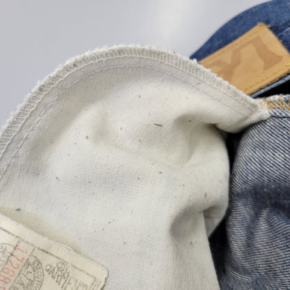 【中古品】【メンズ】 LEE RIDERS リー ライダース 42TALON STRAIGHT DENIM PANTS 241-0041 ストレートデニムパンツ ジーンズ USA製 ユニオンチケット 157-260824-as-08-izu カラー：インディゴ 万代Net店