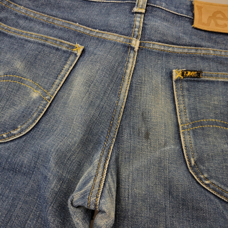 【中古品】【メンズ】 LEE RIDERS リー ライダース 42TALON STRAIGHT DENIM PANTS 241-0041 ストレートデニムパンツ ジーンズ USA製 ユニオンチケット 157-260824-as-08-izu カラー：インディゴ 万代Net店