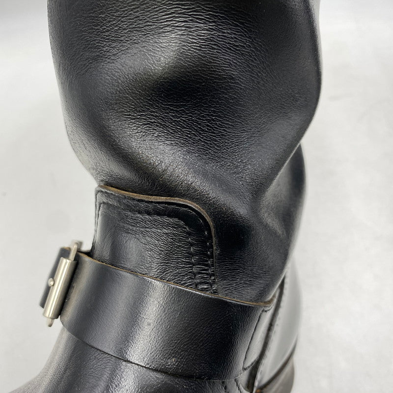 【現状渡し品】【メンズ/レディース】 BUCO ブコ REAL MCCOY'S リアルマッコイズ D131-4061#9900 HORSE HIDE ENGINEER BOOTS ホース ハイド エンジニア ブーツ 靴 164-260813-kh-04-izu サイズ：7 1/2 カラー：ブラック 万代Net店