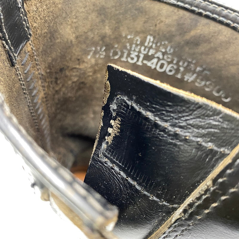 【現状渡し品】【メンズ/レディース】 BUCO ブコ REAL MCCOY'S リアルマッコイズ D131-4061#9900 HORSE HIDE ENGINEER BOOTS ホース ハイド エンジニア ブーツ 靴 164-260813-kh-04-izu サイズ：7 1/2 カラー：ブラック 万代Net店