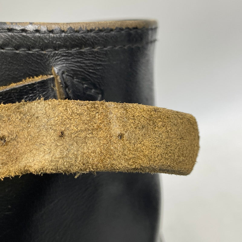 【現状渡し品】【メンズ/レディース】 BUCO ブコ REAL MCCOY'S リアルマッコイズ D131-4061#9900 HORSE HIDE ENGINEER BOOTS ホース ハイド エンジニア ブーツ 靴 164-260813-kh-04-izu サイズ：7 1/2 カラー：ブラック 万代Net店